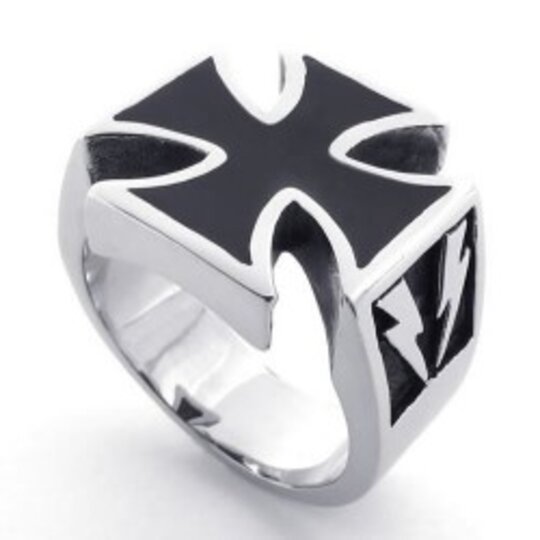 Prsteň - Maltézsky kríž 2